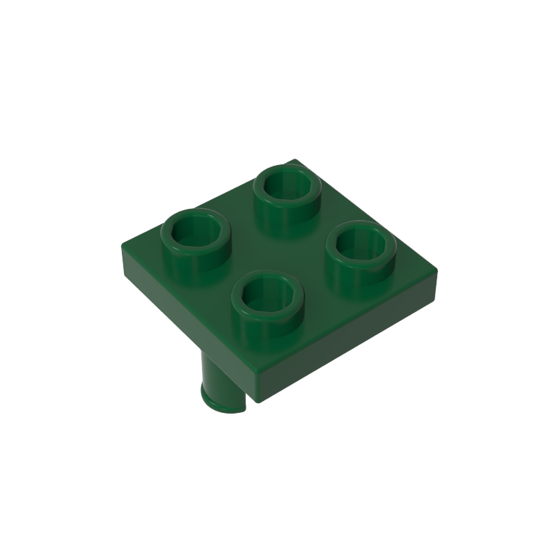15092 | Plate, Modified 2 x 2 with Pins on Bottom