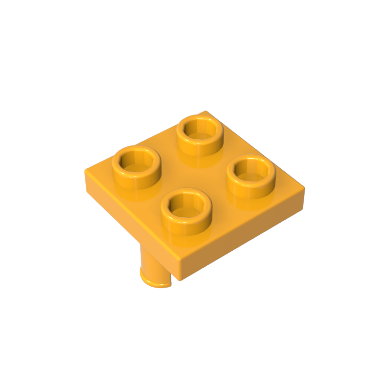 15092 | Plate, Modified 2 x 2 with Pins on Bottom