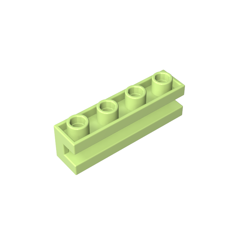 2653 | Brick, Modified 1 x 4 with Channel