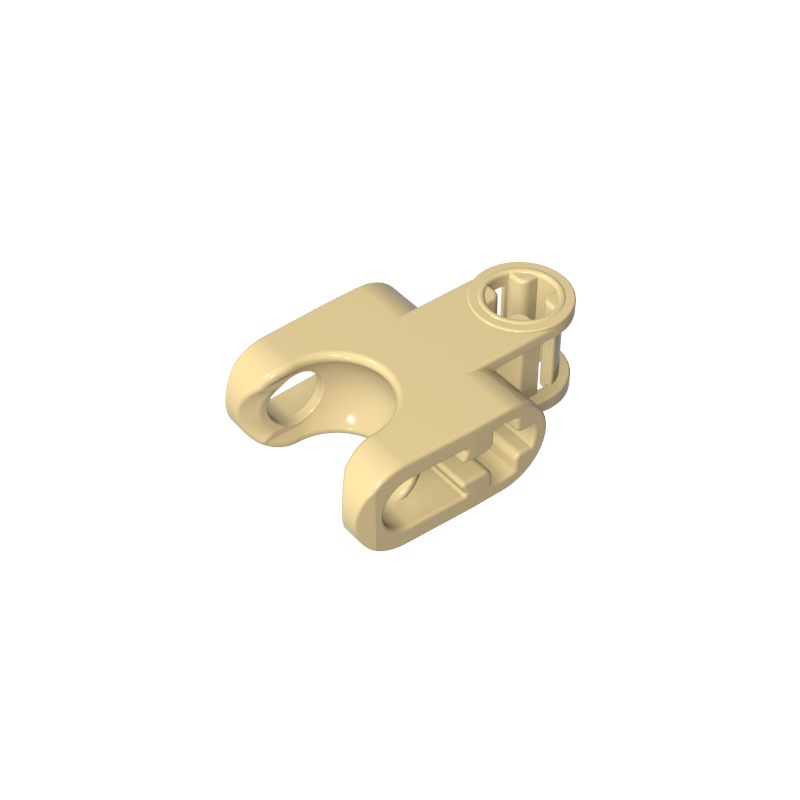 93571 | Technical Connector Axle 2 x 3 with Ball Joint Socket, Open Sides