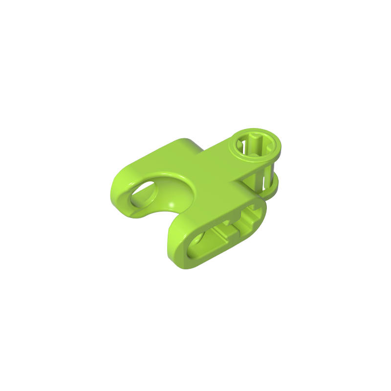 93571 | Technical Connector Axle 2 x 3 with Ball Joint Socket, Open Sides