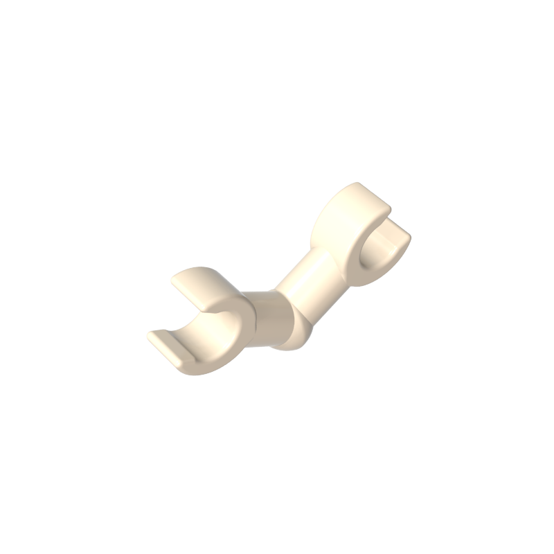 93609 | Arm Skeleton, Bent with Clips (Horizontal Grip)