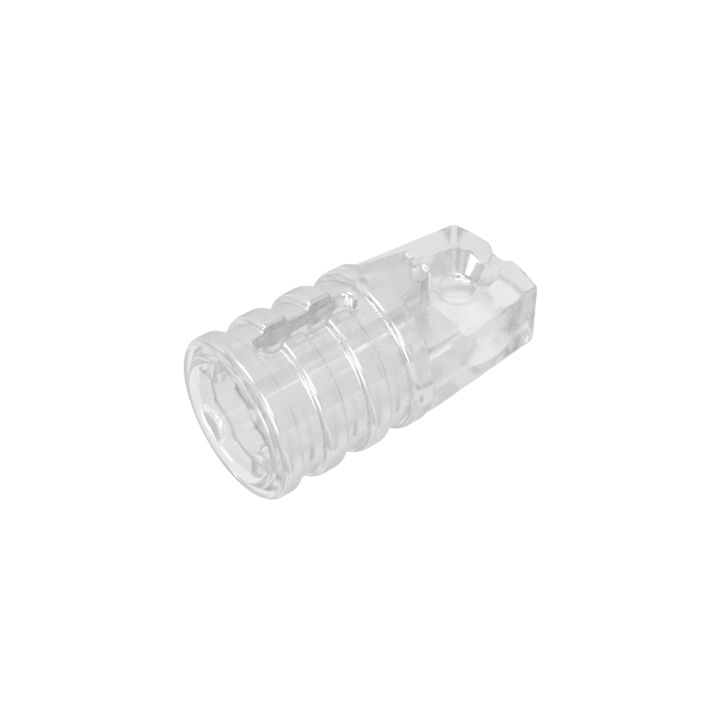 30552 | Hinge Cylinder 1 x 2 Locking with 1 Finger and Axle Hole on Ends with Slots