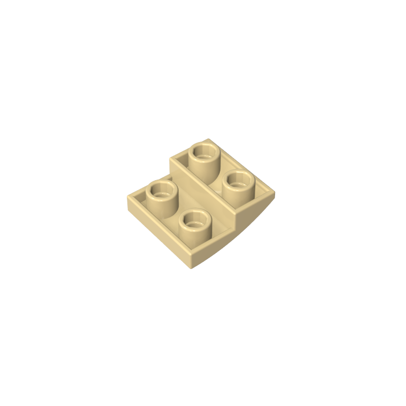 32803 | Slope, Curved 2 x 2 x 2/3 Inverted