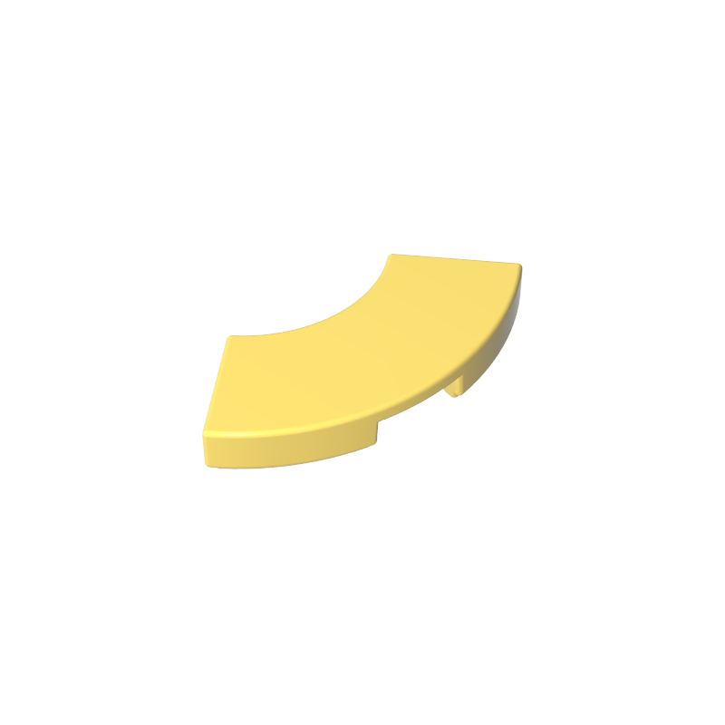 27925 | Tile, Round Corner 2 x 2 Macaroni