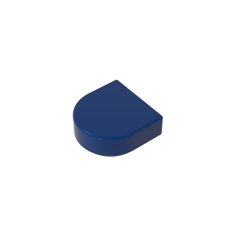 24246 | Tile, Round 1 x 1 Half Circle Extended