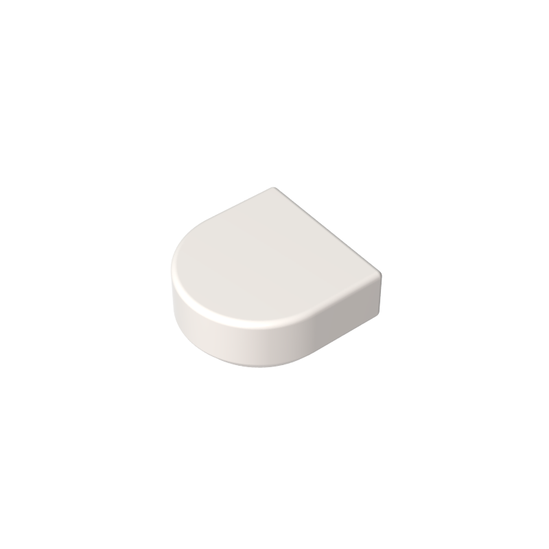 24246 | Tile, Round 1 x 1 Half Circle Extended
