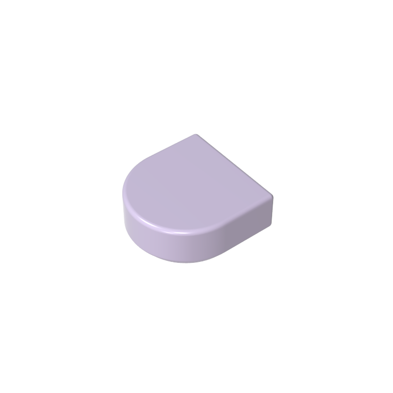 24246 | Tile, Round 1 x 1 Half Circle Extended