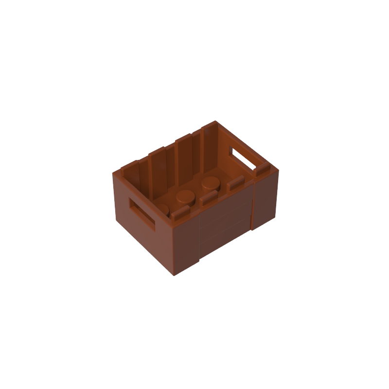 30150 | Container, Crate 3 x 4 x 1 2/3 with Handholds