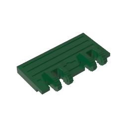 92092 | Hinge Train Gate 2 x 4 Locking Dual 2 Fingers with Rear Reinforcements