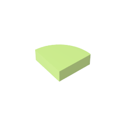 25269 | Tile, Round 1 x 1 Quarter