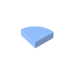 25269 | Tile, Round 1 x 1 Quarter