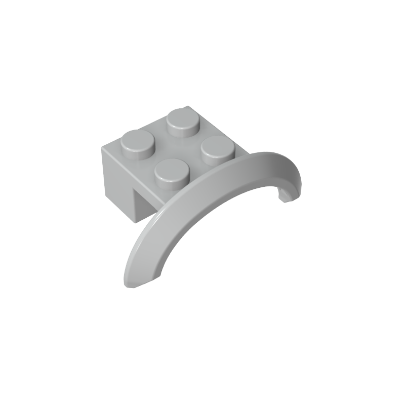 98282 | Vehicle, Mudguard 4 x 2 1/2 x 1 with Arch Round