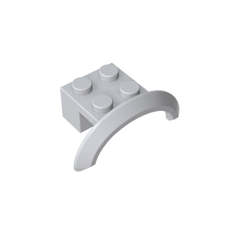 98282 | Vehicle, Mudguard 4 x 2 1/2 x 1 with Arch Round