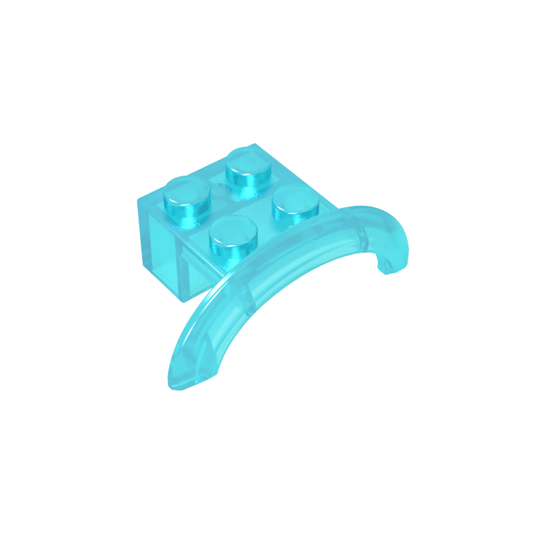 98282 | Vehicle, Mudguard 4 x 2 1/2 x 1 with Arch Round