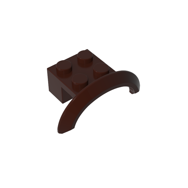 98282 | Vehicle, Mudguard 4 x 2 1/2 x 1 with Arch Round