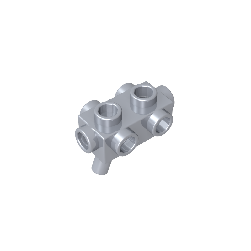 15071 | Weapon Gun, Blaster 1 x 2 x 2/3 with Studs on Sides and Handle