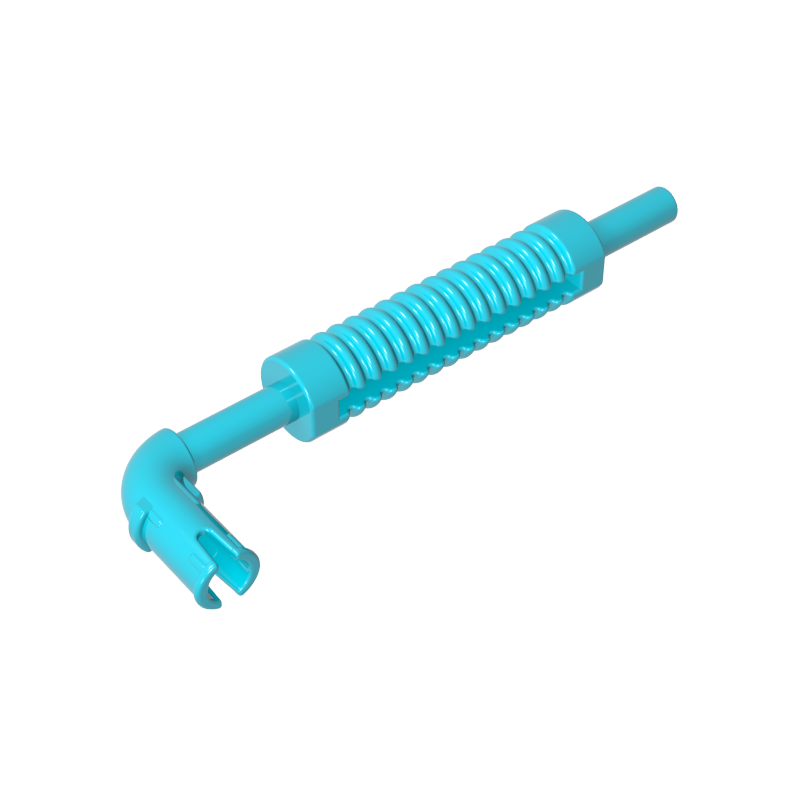 14682 | Vehicle, Exhaust Pipe with Technical Pin, Flat End and Pin with Round Hole