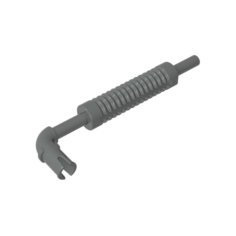 14682 | Vehicle, Exhaust Pipe with Technical Pin, Flat End and Pin with Round Hole
