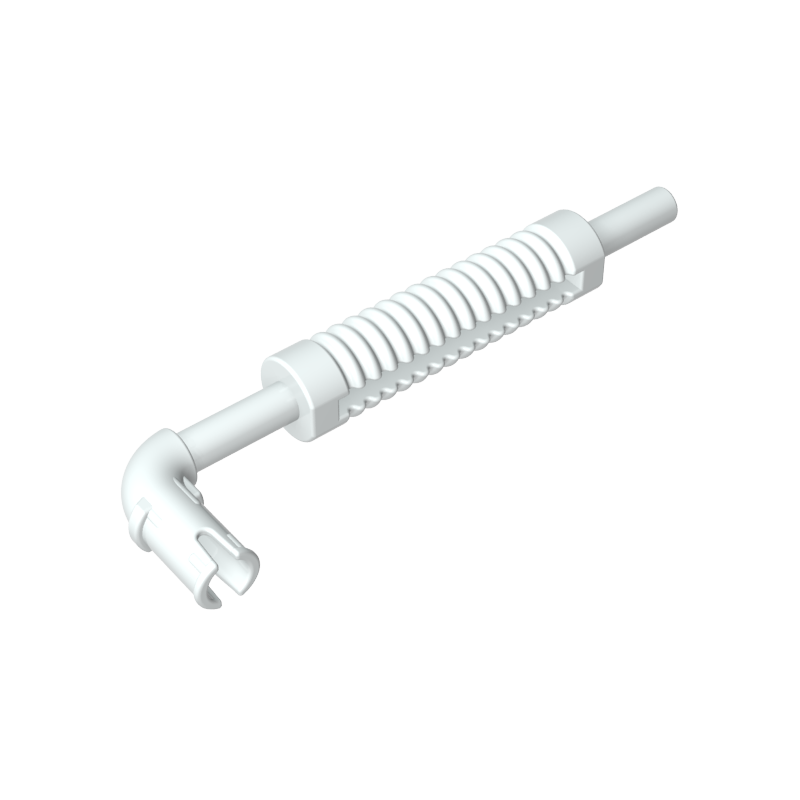 14682 | Vehicle, Exhaust Pipe with Technical Pin, Flat End and Pin with Round Hole
