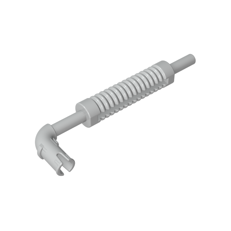 14682 | Vehicle, Exhaust Pipe with Technical Pin, Flat End and Pin with Round Hole