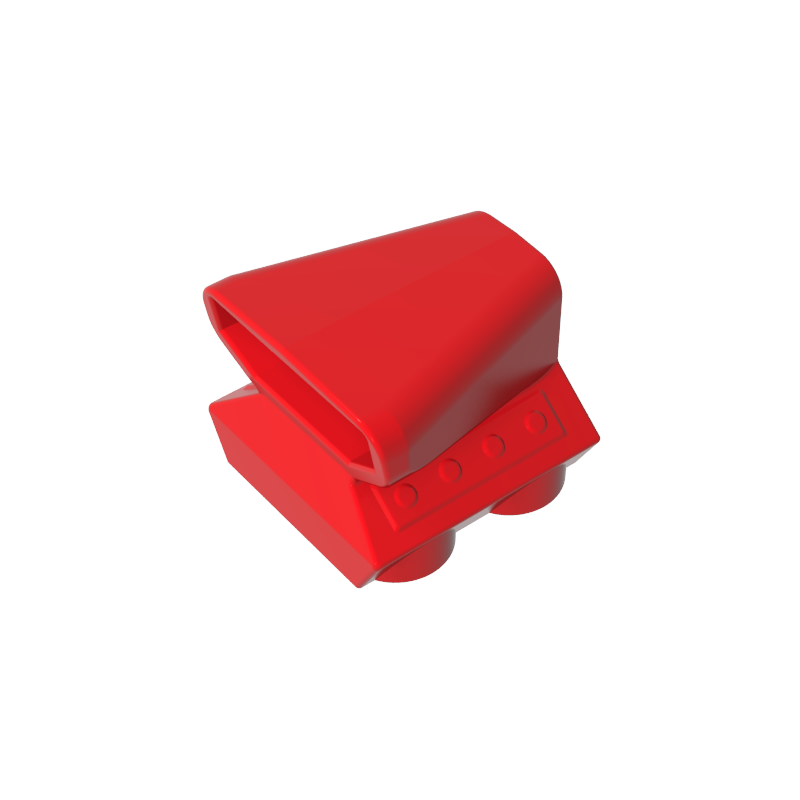 50943 | Vehicle, Air Scoop Engine Top 2 x 2