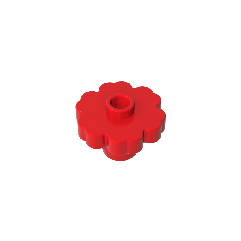 4728 | Plant Flower 2 x 2 Rounded - Open Stud