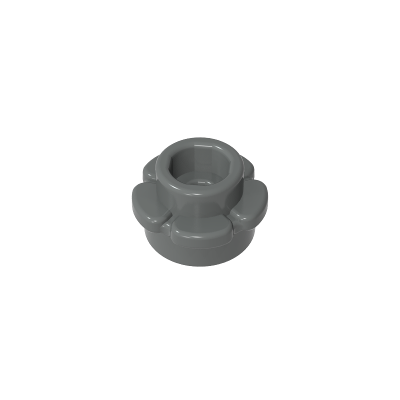 24866 | Plate, Round 1 x 1 with Flower Edge (5 Petals)