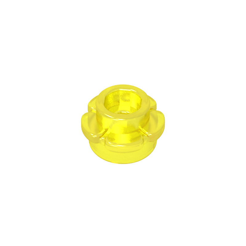 24866 | Plate, Round 1 x 1 with Flower Edge (5 Petals)