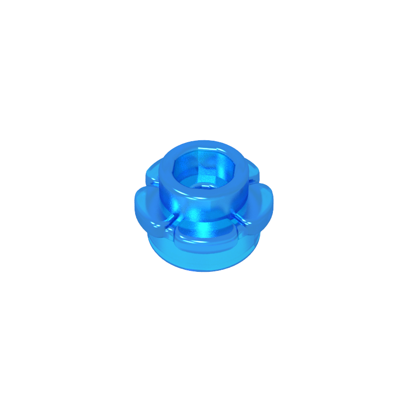 24866 | Plate, Round 1 x 1 with Flower Edge (5 Petals)