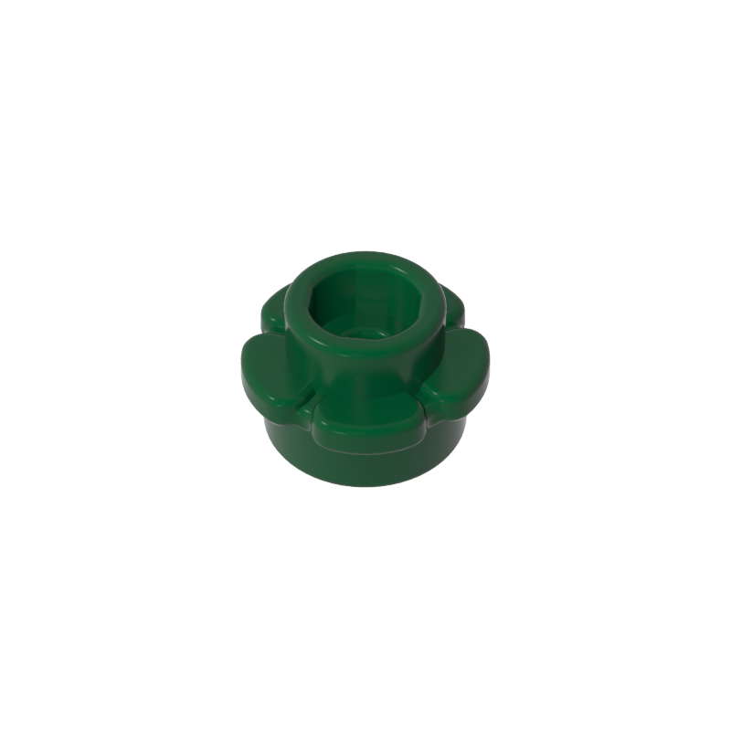 24866 | Plate, Round 1 x 1 with Flower Edge (5 Petals)