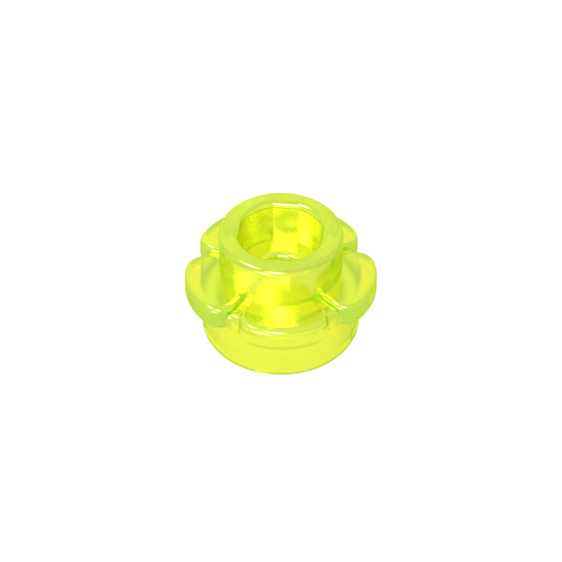 24866 | Plate, Round 1 x 1 with Flower Edge (5 Petals)