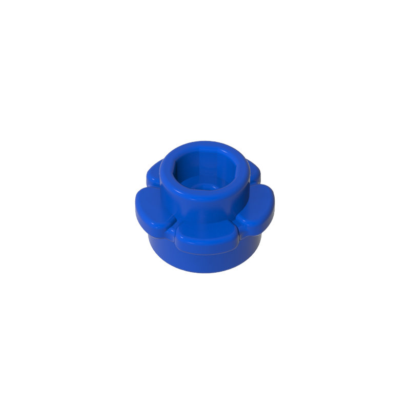 24866 | Plate, Round 1 x 1 with Flower Edge (5 Petals)