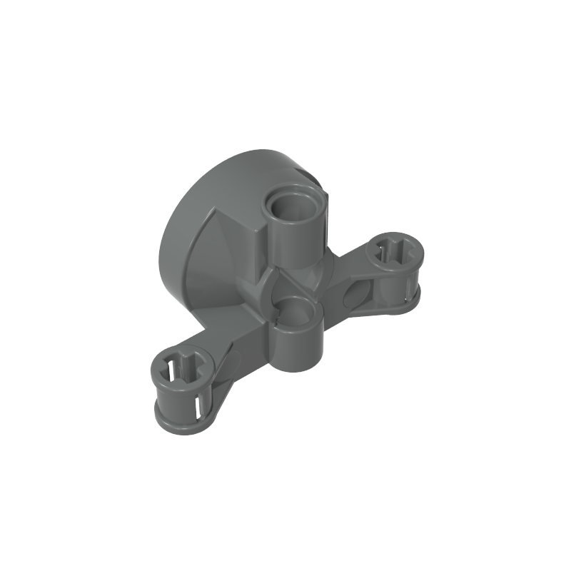 23801 | Technical Steering, Wheel Hub Holder with 2 Pin Holes and 2 Arms with Axle Holes with Slots