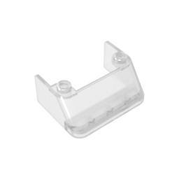 2437 | Windscreen 3 x 4 x 1 1/3 with 2 Studs on Top