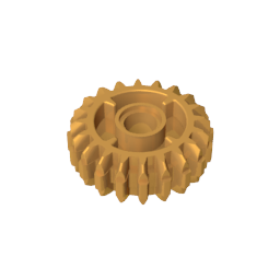 35185 | Technical Gear 20 Tooth Double Bevel with Clutch on Both Sides