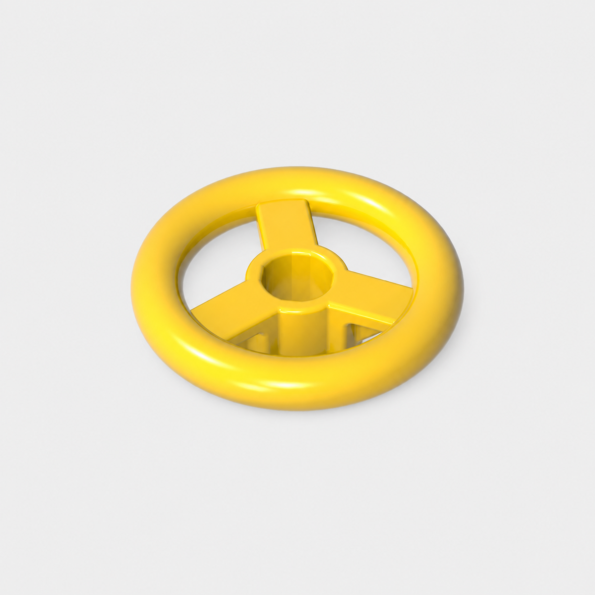 16091 | Vehicle, Steering Wheel Small, 2 Studs Diameter