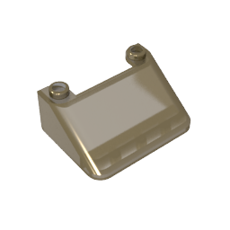 57783 | Windscreen 3 x 4 x 1 1/3 Large Glass Surface