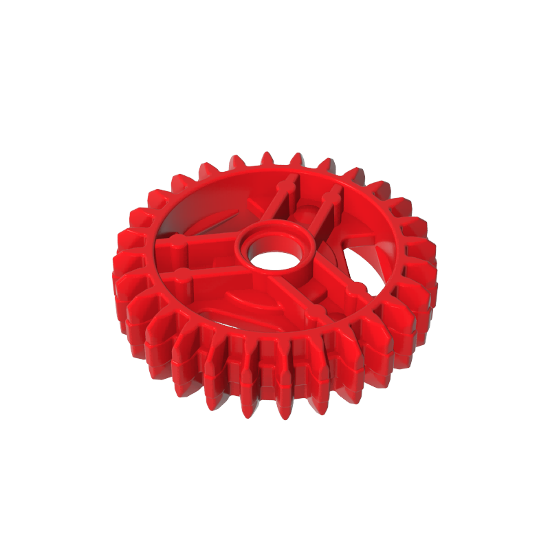 65413 | Technical Gear 28 Tooth Double Bevel with Pin Hole