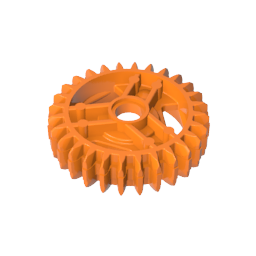 65413 | Technical Gear 28 Tooth Double Bevel with Pin Hole
