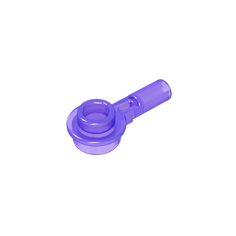 32828 | Bar 1L with 1 x 1 Round Plate with Hollow Stud