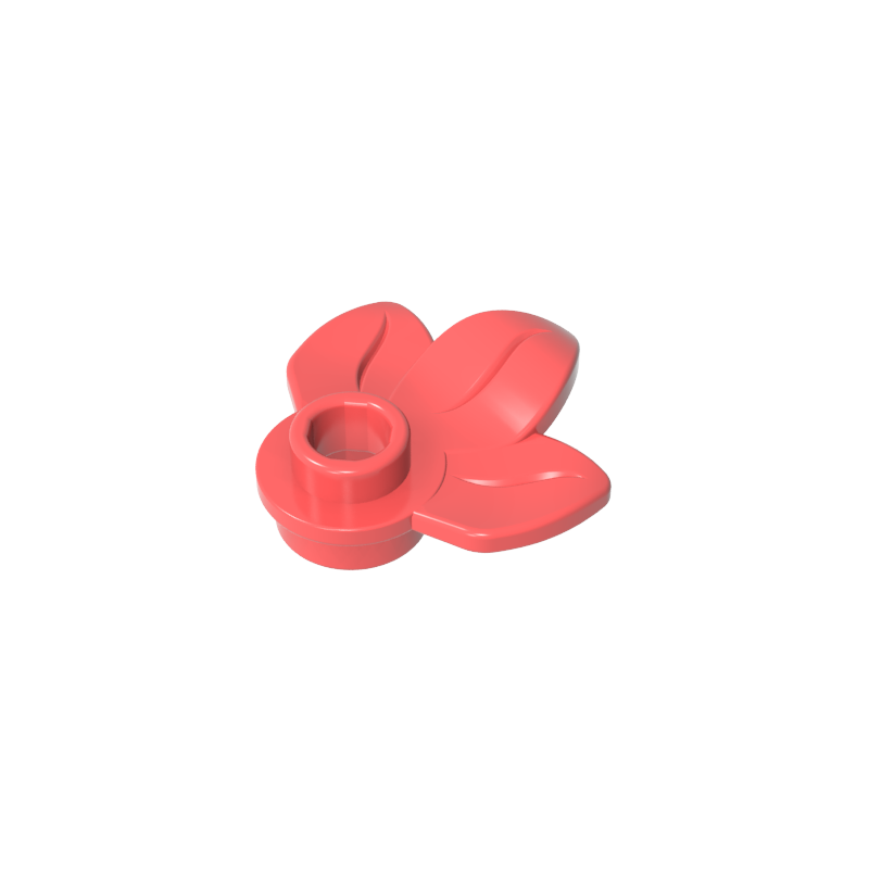 32607 | Plant Plate, Round 1 x 1 with 3 Leaves