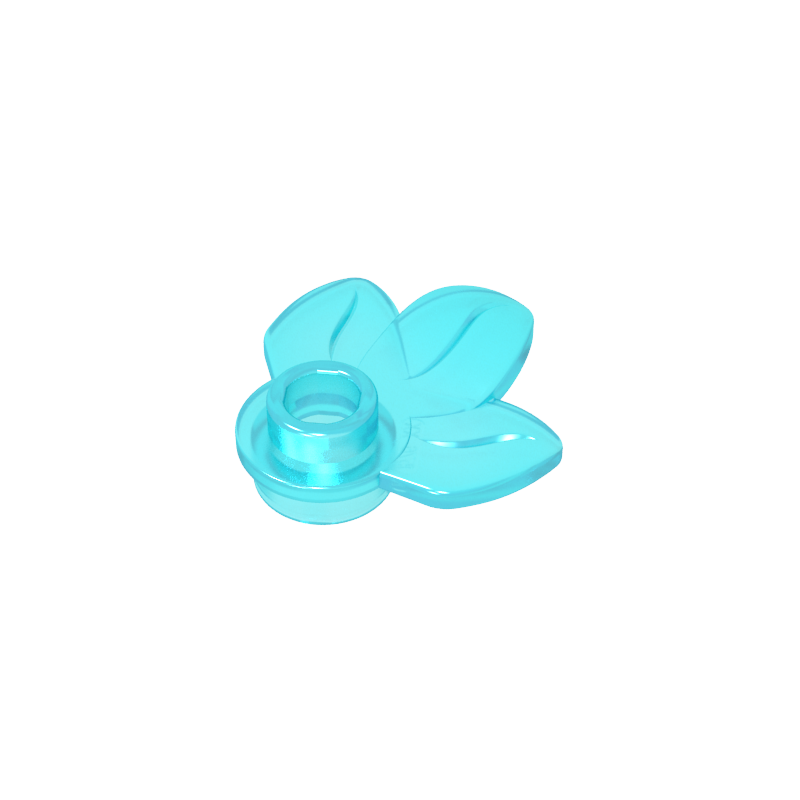 32607 | Plant Plate, Round 1 x 1 with 3 Leaves