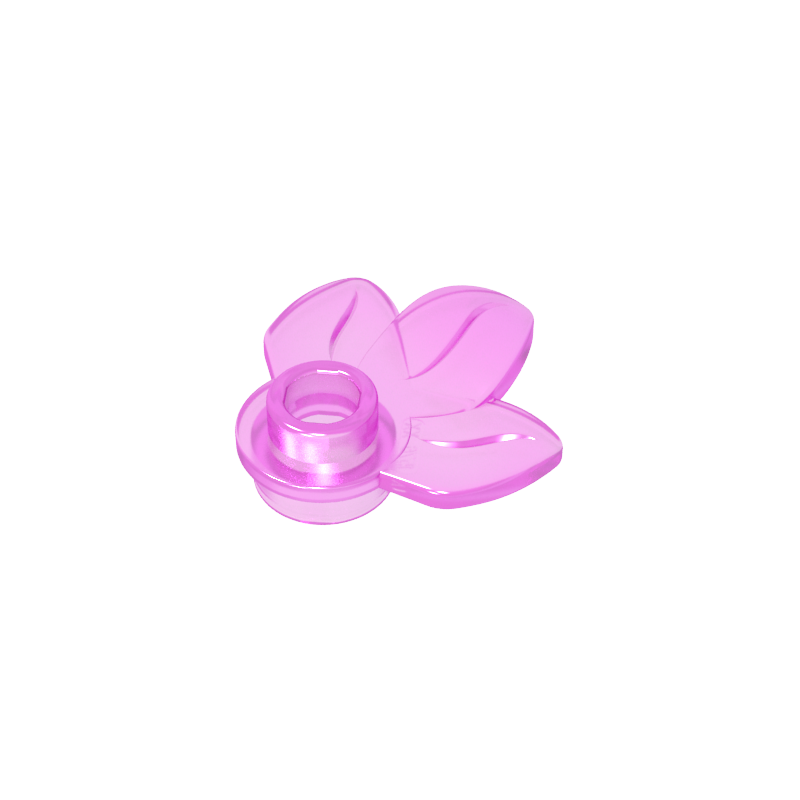 32607 | Plant Plate, Round 1 x 1 with 3 Leaves