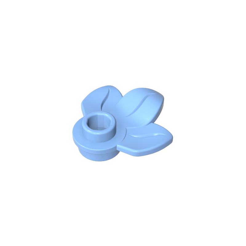 32607 | Plant Plate, Round 1 x 1 with 3 Leaves