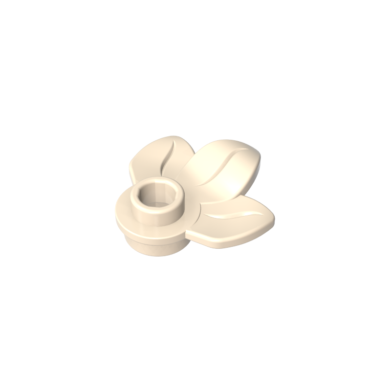 32607 | Plant Plate, Round 1 x 1 with 3 Leaves