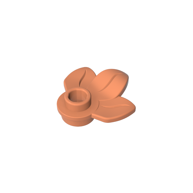 32607 | Plant Plate, Round 1 x 1 with 3 Leaves