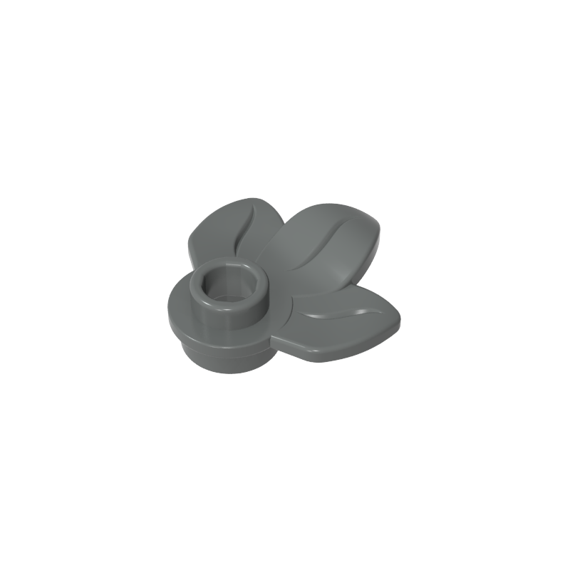 32607 | Plant Plate, Round 1 x 1 with 3 Leaves