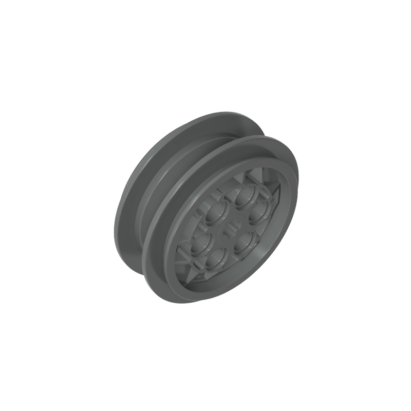 86652 | Wheel 43.2mm D. x 18mm - Flush Axle Stem