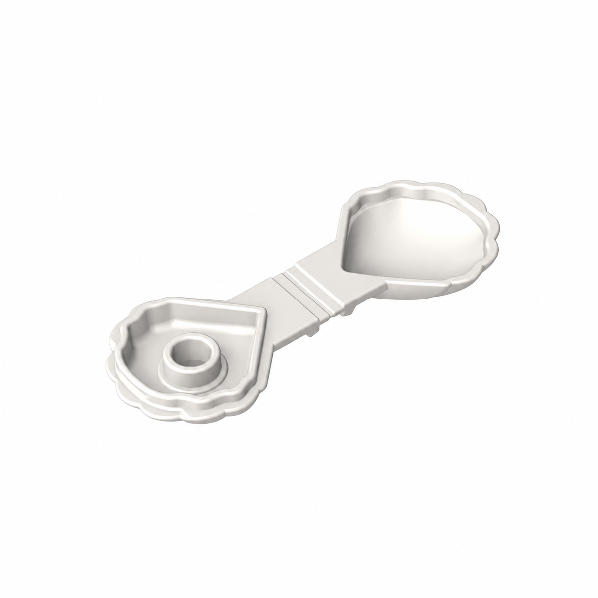 30218 | Clam Shell, Folding - Continuous Scalloped Inner Lip